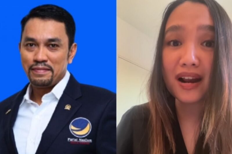 Beda Level Pendidikan Ahmad Sahroni vs Salsa Erwina, Pantas Ciut saat Ditantang Debat